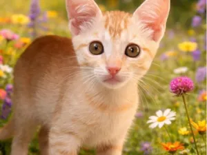 Gato raça SRD-ViraLata idade Abaixo de 2 meses nome Marcelino e Márcia