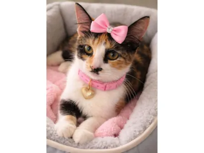 Gato raça SRD-ViraLata idade 1 ano nome Napolitana 