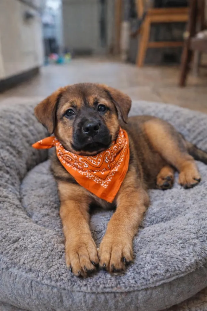 Cachorro raça SRD-ViraLata idade 2 a 6 meses nome Keke