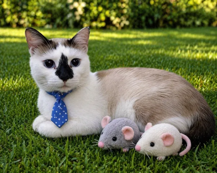 Gato raça SRD-ViraLata idade 1 ano nome Nestor 