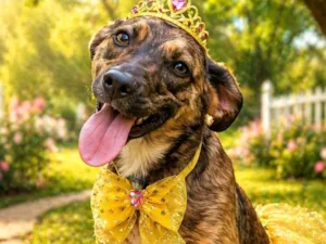 Cachorro raça SRD-ViraLata idade 2 a 6 meses nome Fofokinha 