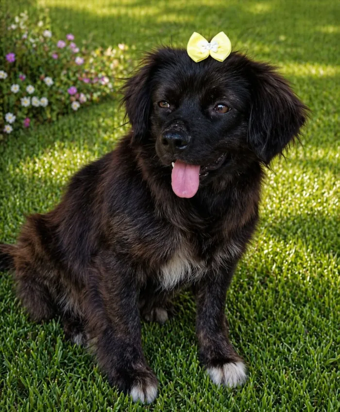 Cachorro raça SRD-ViraLata idade 1 ano nome Helena