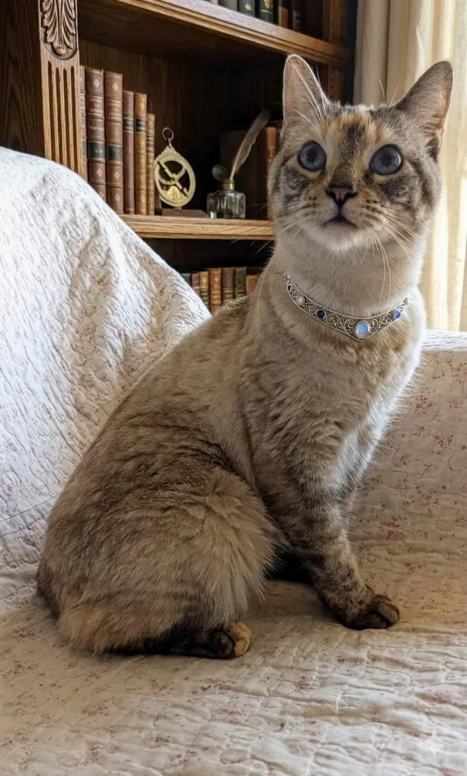 Gato raça SRD-ViraLata idade 2 anos nome ÁGATHA