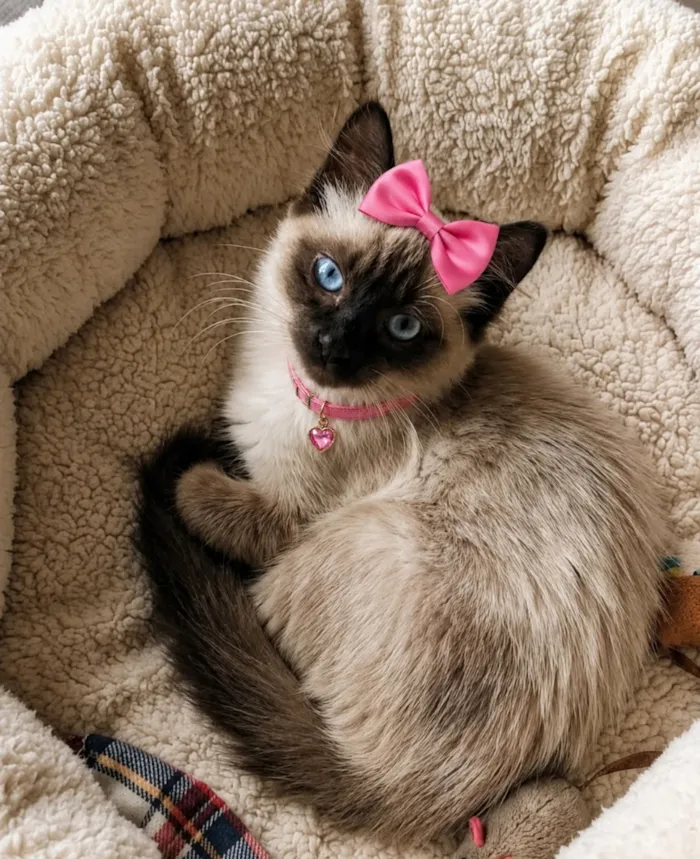 Gato raça Siamês idade 2 a 6 meses nome Filhotes 