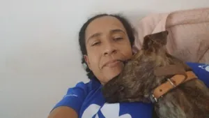 Cachorro raça Pit-Bull idade 1 ano nome Bruce