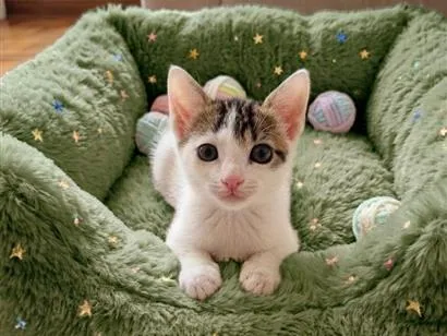Gato raça SRD-ViraLata idade Abaixo de 2 meses nome VINI
