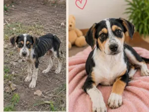 Cachorro raça SRD-ViraLata idade 2 a 6 meses nome Amora ou Clarinha 5 meses (maio)
