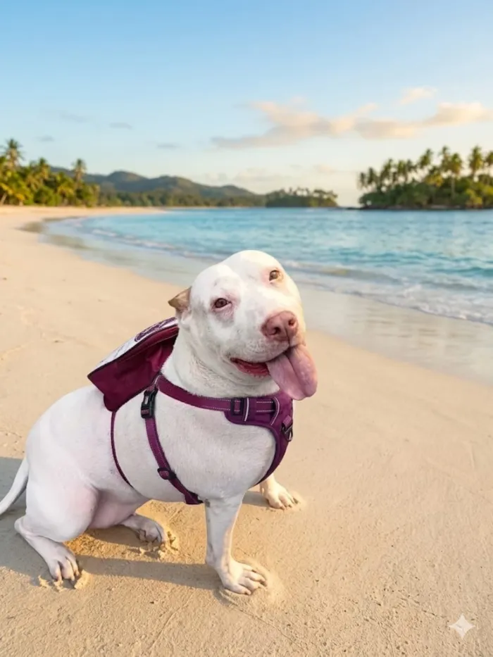 Cachorro raça Pit-Bull idade 5 anos nome Pandora 