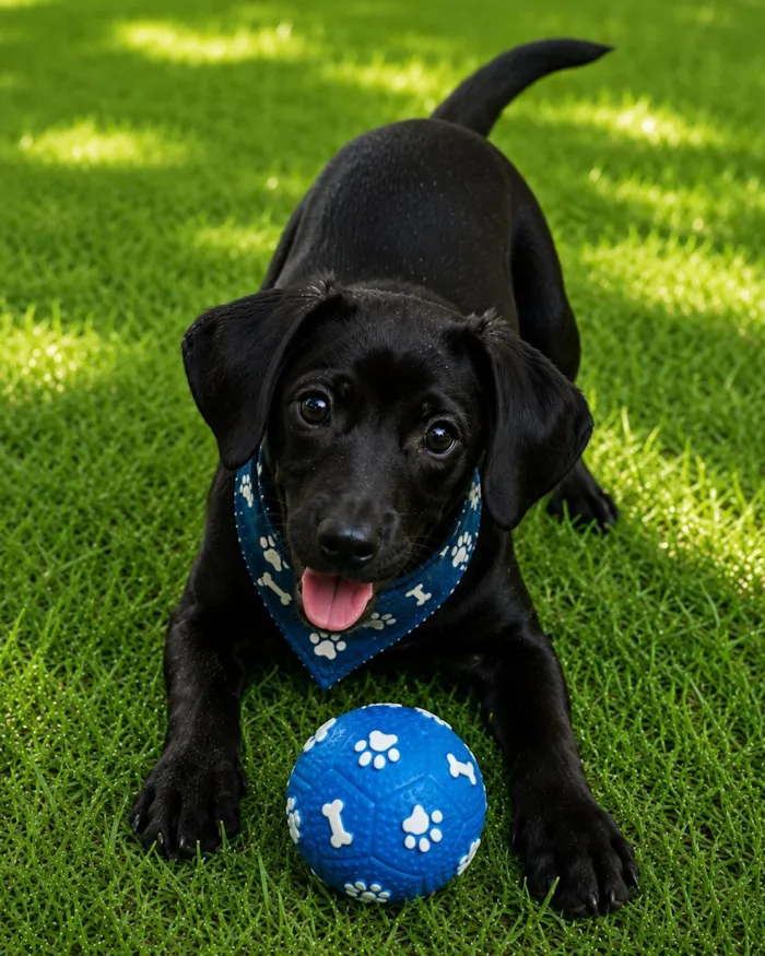 Cachorro raça SRD-ViraLata idade 2 a 6 meses nome Demétrio 