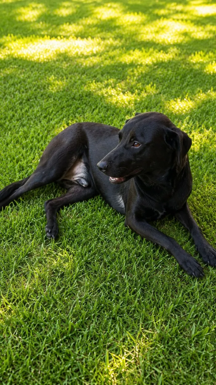 Cachorro raça SRD-ViraLata idade 1 ano nome Batman
