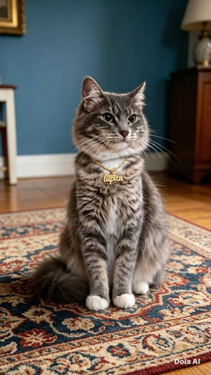 Gato raça SRD-ViraLata idade 7 a 11 meses nome Lupita