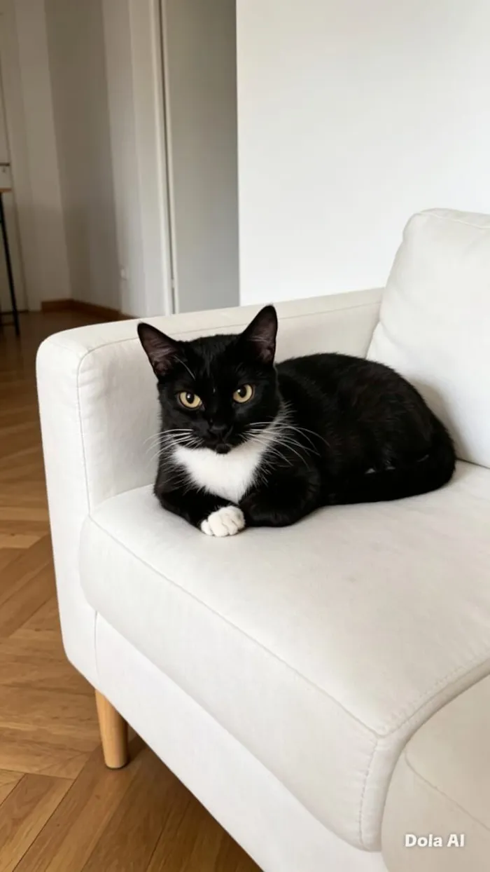 Gato raça SRD-ViraLata idade 1 ano nome Safira