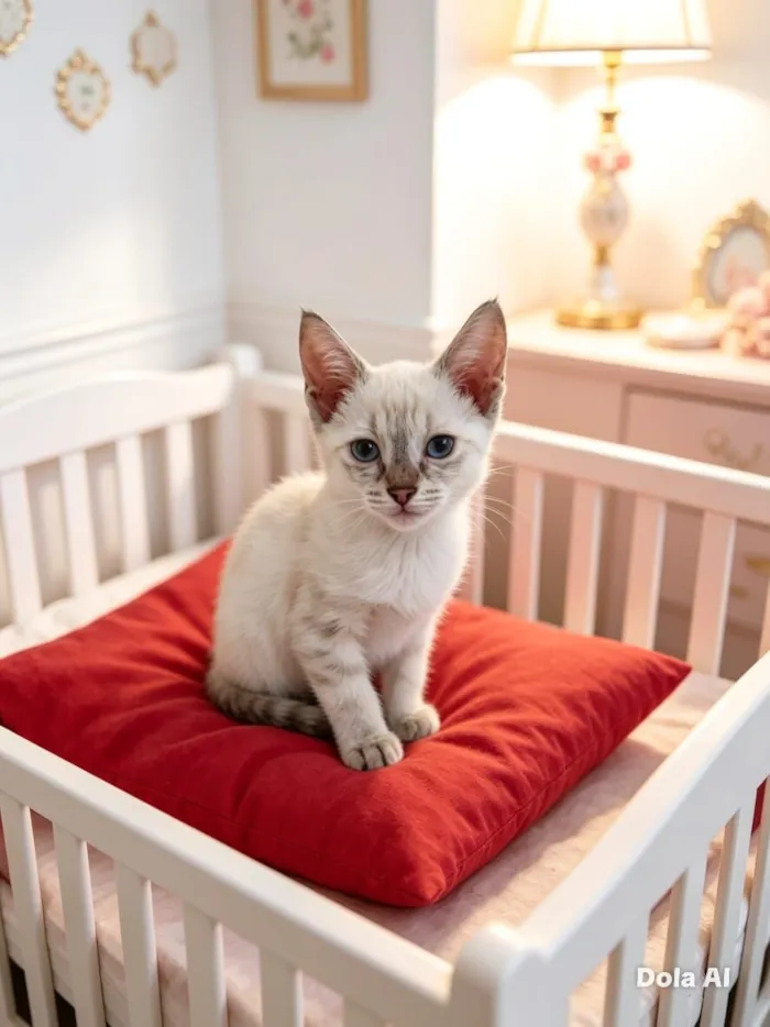 Gato raça SRD-ViraLata idade 2 a 6 meses nome Cristal