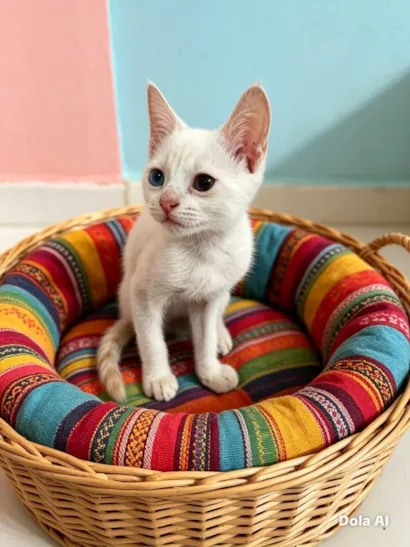 Gato raça SRD-ViraLata idade 2 a 6 meses nome Clara