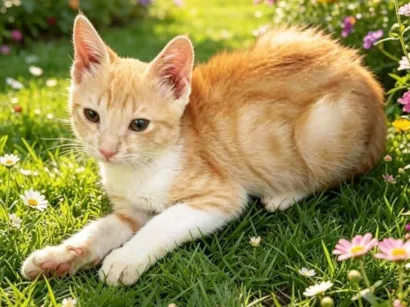 Gato raça SRD-ViraLata idade 2 a 6 meses nome Leo