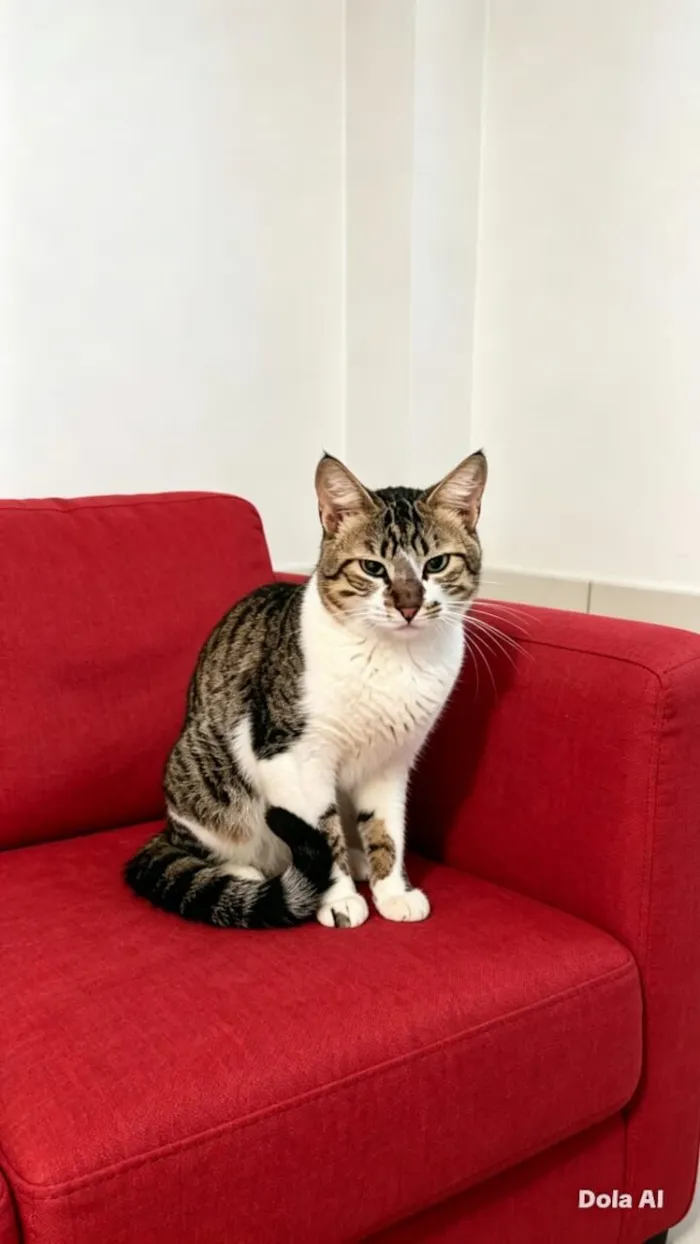Gato raça SRD-ViraLata idade 7 a 11 meses nome Duque