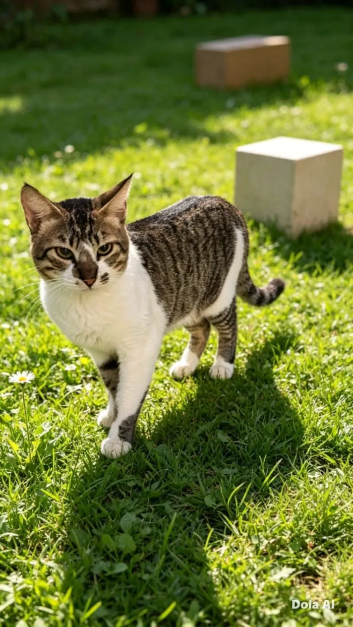 Gato raça SRD-ViraLata idade 7 a 11 meses nome Duque