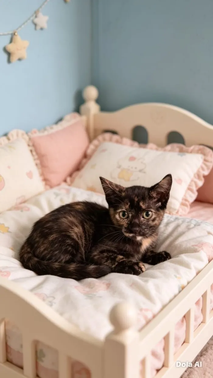 Gato raça SRD-ViraLata idade 2 a 6 meses nome Jasmim
