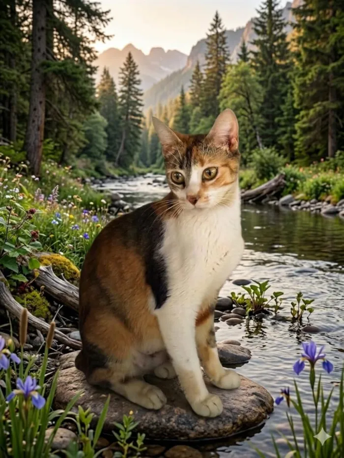 Gato raça SRD-ViraLata idade 1 ano nome Jasmine