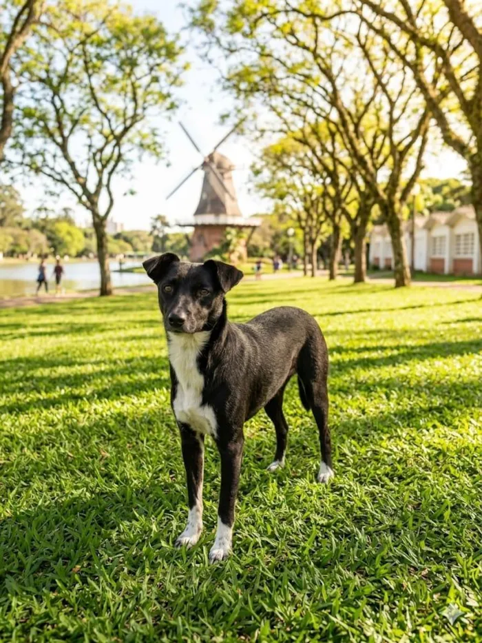 Cachorro raça SRD-ViraLata idade 2 anos nome preta