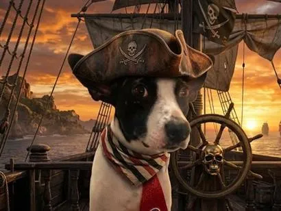 Cachorro raça SRD-ViraLata idade 4 anos nome Pirata