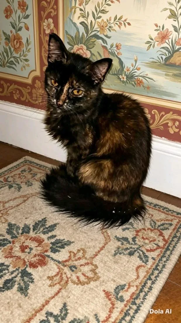 Gato raça SRD-ViraLata idade 7 a 11 meses nome Alice
