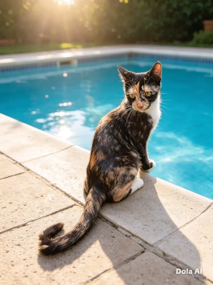 Gato raça SRD-ViraLata idade 7 a 11 meses nome Miranda 