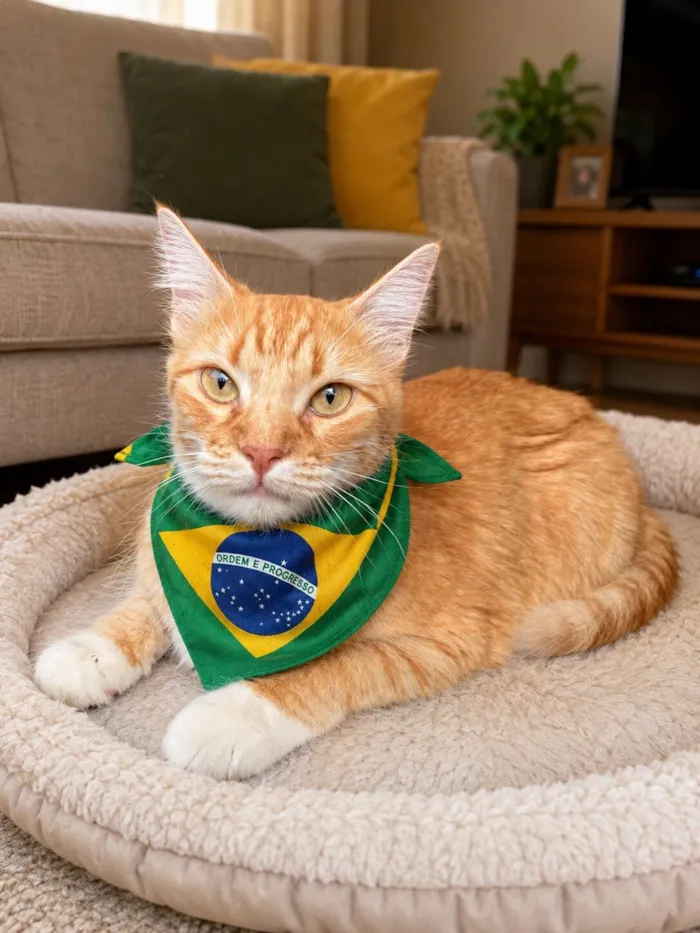 Gato raça SRD-ViraLata idade 1 ano nome Joaquim 