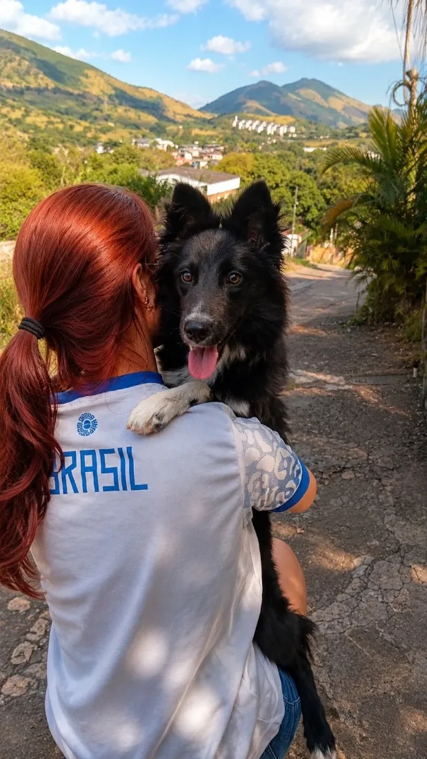 Cachorro raça Border collie idade 2 a 6 meses nome Morgan