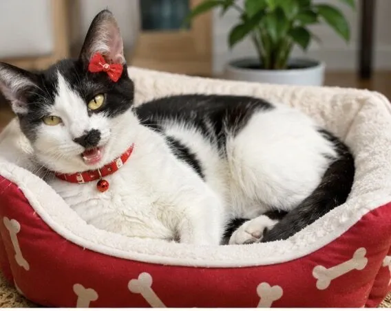 Gato raça SRD-ViraLata idade 2 a 6 meses nome Mimosinha 