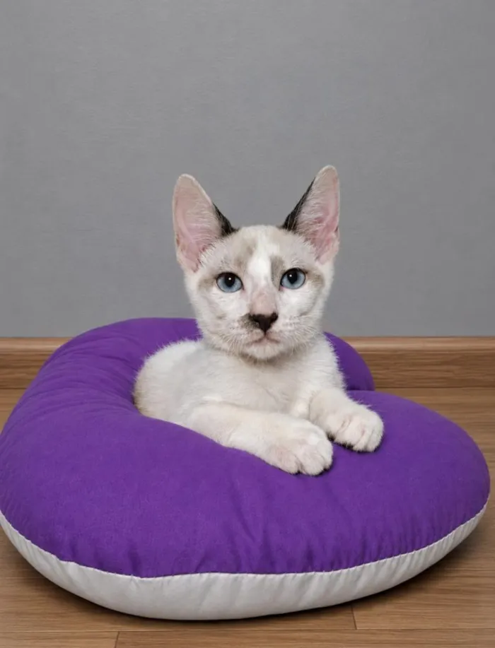 Gato raça SRD-ViraLata idade 2 a 6 meses nome Liam 