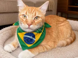 Gato raça SRD-ViraLata idade 1 ano nome Joaquim 