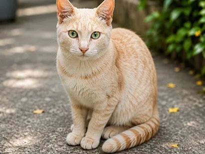 Gato raça SRD-ViraLata idade 7 a 11 meses nome Laranjinha