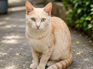 Gato raça SRD-ViraLata idade 7 a 11 meses nome Laranjinha