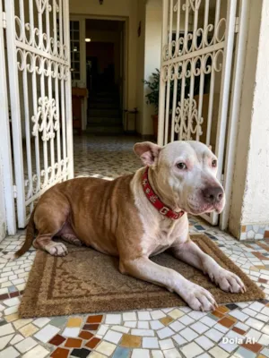 Cachorro raça Pit-Bull idade 1 ano nome Lily