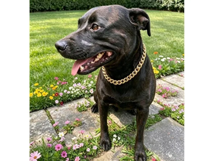 Cachorro raça Pit-Bull idade 1 ano nome Bradock 