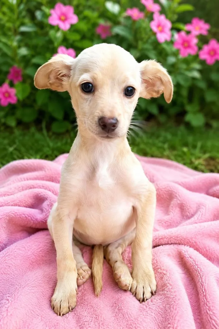 Cachorro raça SRD-ViraLata idade 2 a 6 meses nome Julia