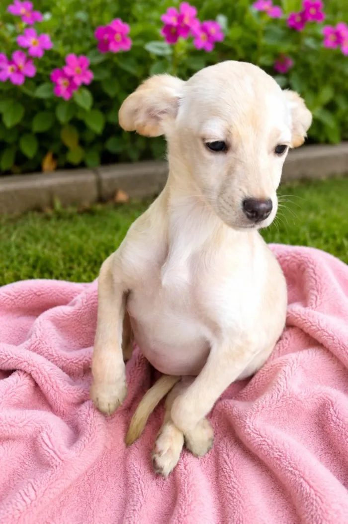 Cachorro raça SRD-ViraLata idade 2 a 6 meses nome Julia