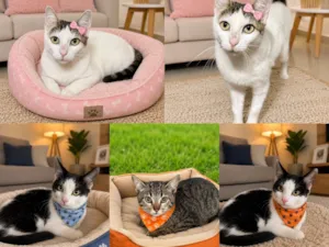 Gato raça SRD-ViraLata idade 2 a 6 meses nome Filhotes