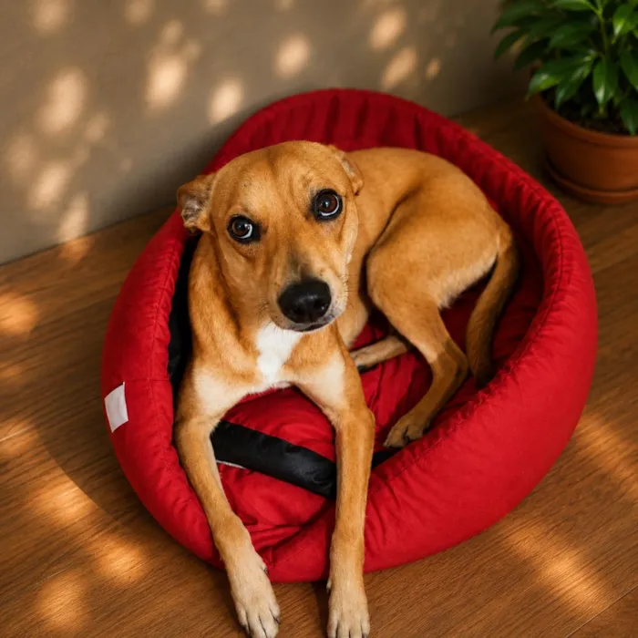 Cachorro raça SRD-ViraLata idade 3 anos nome Joe 