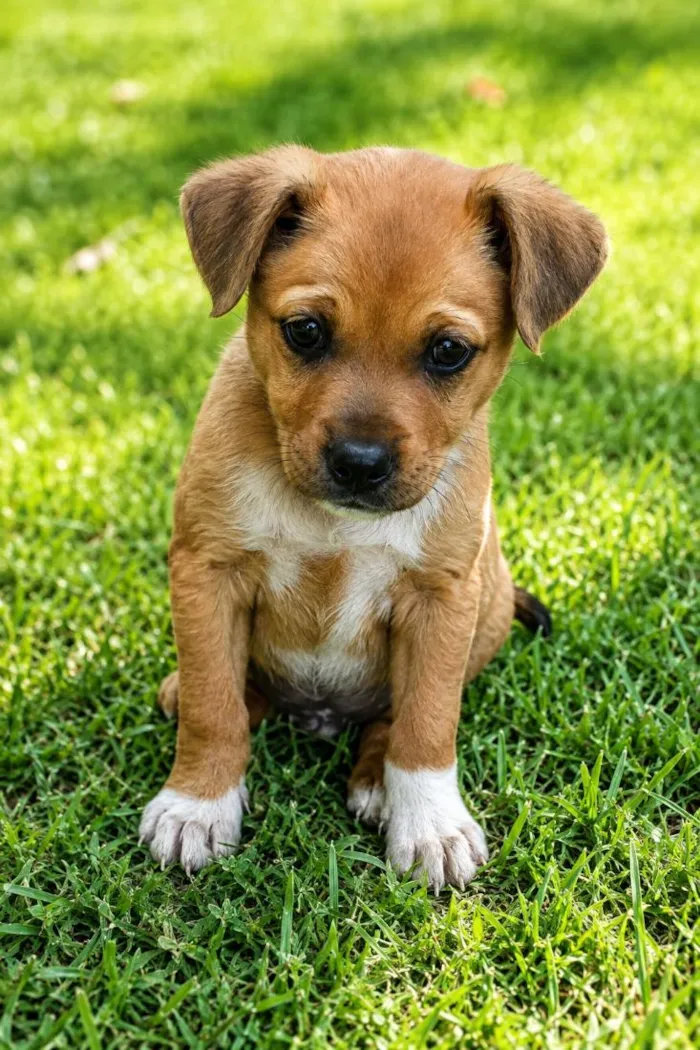 Cachorro raça SRD-ViraLata idade 2 a 6 meses nome Leonel Jr