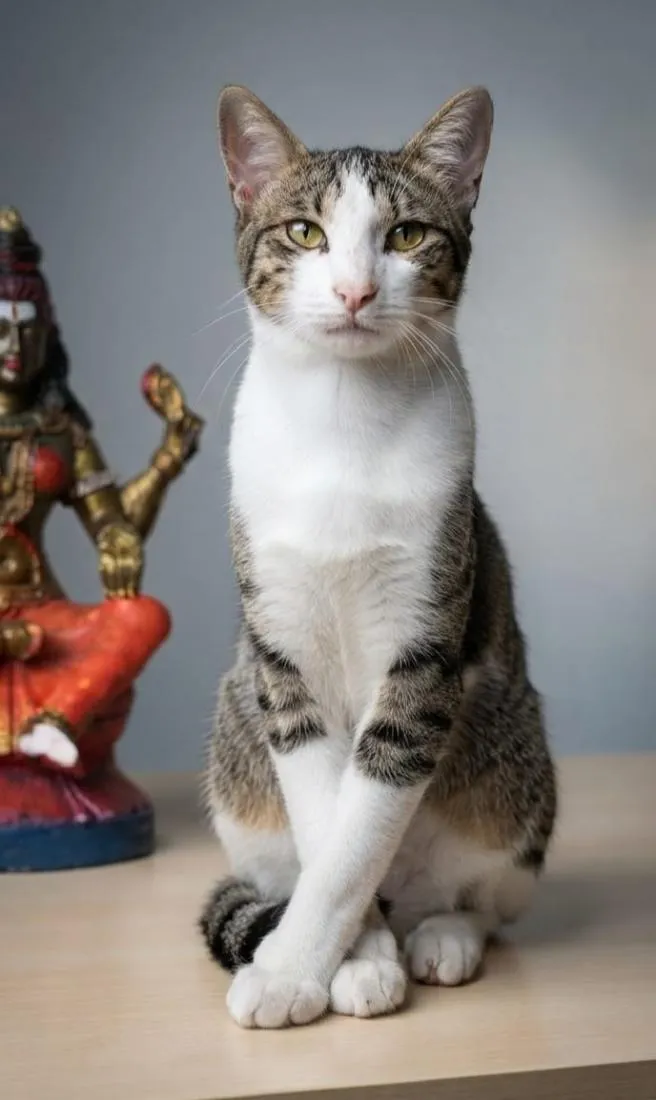 Gato raça SRD-ViraLata idade 7 a 11 meses nome SALIM