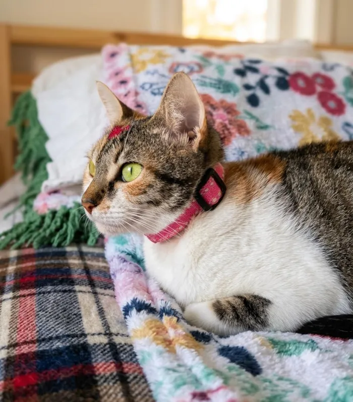Gato raça SRD-ViraLata idade 7 a 11 meses nome Safira