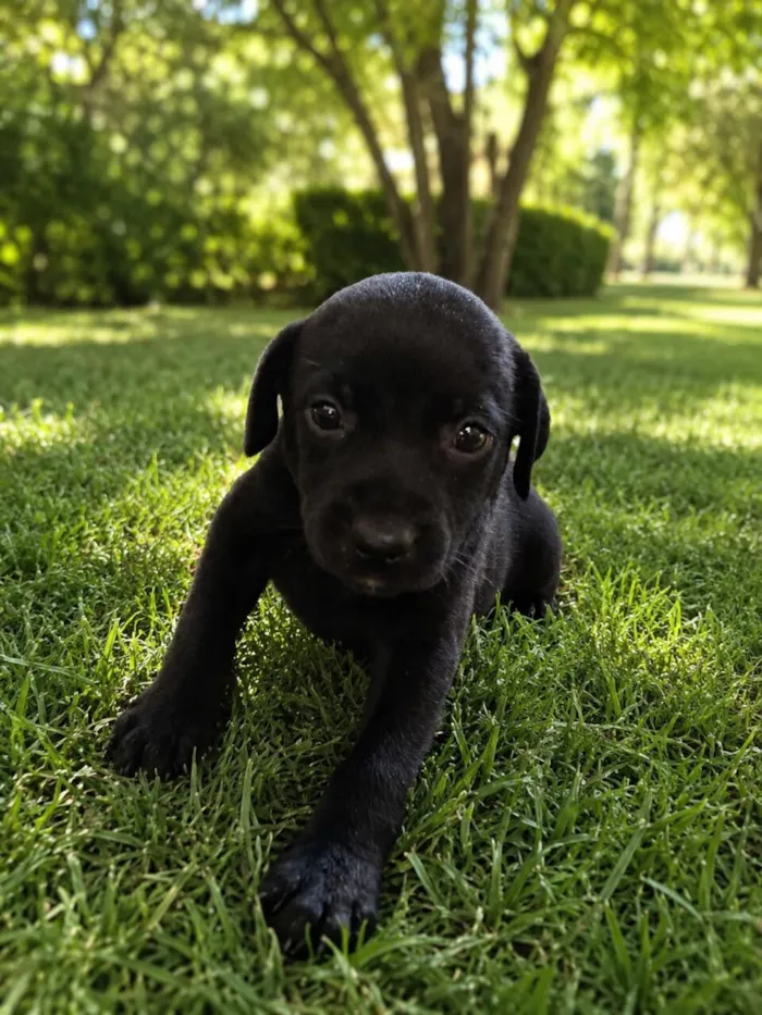 Cachorro raça SRD-ViraLata idade Abaixo de 2 meses nome Billy