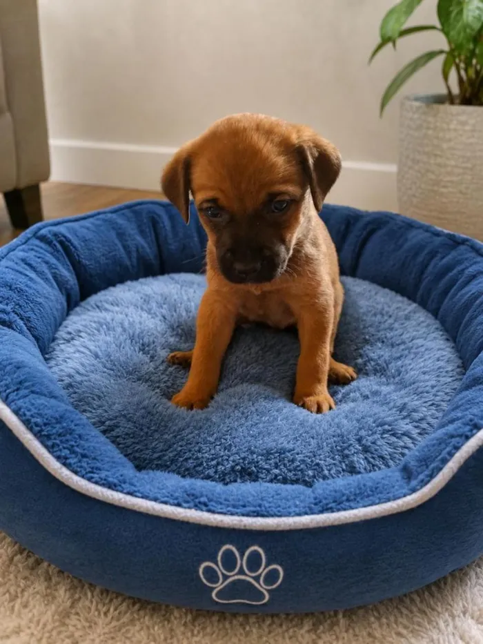 Cachorro raça SRD-ViraLata idade 2 a 6 meses nome Carlinhos