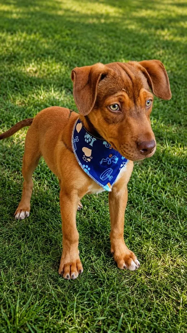 Cachorro raça SRD-ViraLata idade 2 a 6 meses nome Apollo