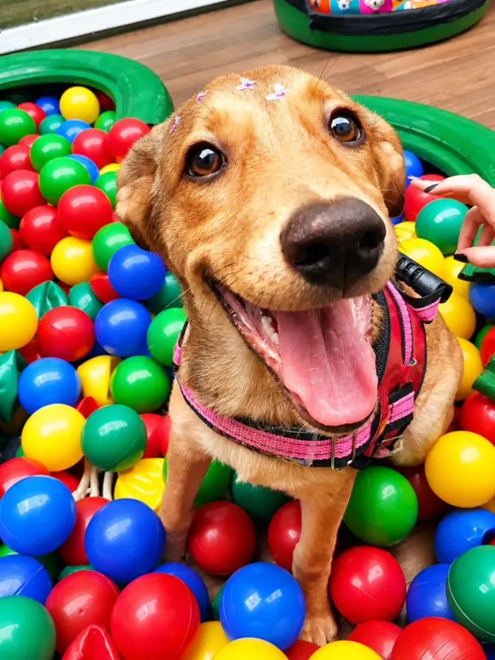 Cachorro raça SRD-ViraLata idade 2 anos nome Cacau