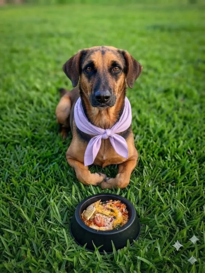 Cachorro raça SRD-ViraLata idade 2 anos nome mel