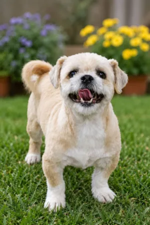 Cachorro raça Shitzu idade 6 ou mais anos nome Bidu