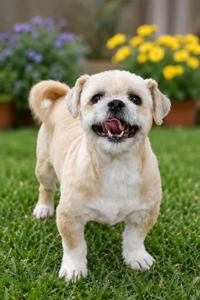 Cachorro raça Shitzu idade 6 ou mais anos nome Bidu